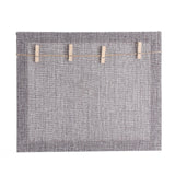 Paper Photo Flim Wall Picture Hanging Frame Album+Rope+Clips Set Home Decor