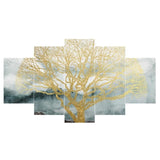 View HD Prints Spray Canvas Painting Custom Made Canvas Picture Frame 5 Panel Modular For Living Room Wall Art Home Decor